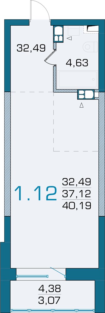 Квартира 1.12