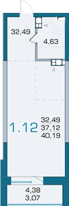 Квартира 1.12